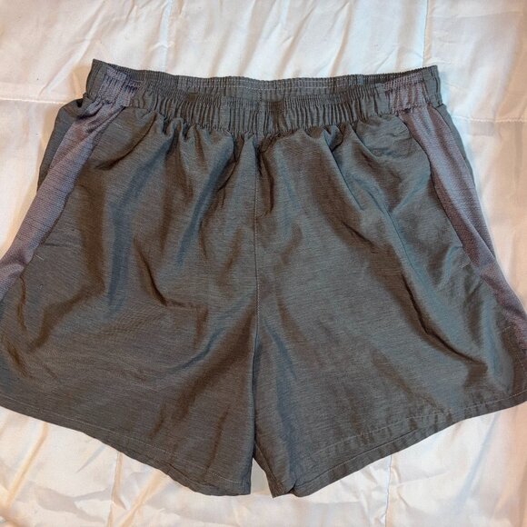 Gray Nike Running Shorts with Pockets- Women's Medium - Picture 1 of 6